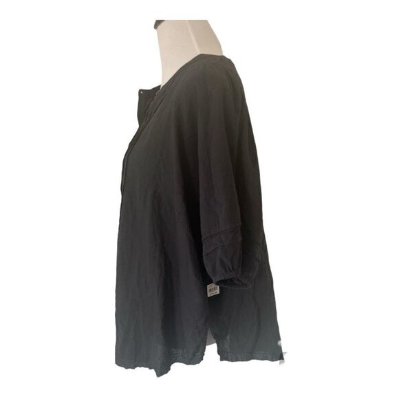 🆕 Lucky Brand Pintuck Peasant Blouse  size XXL - Picture 4 of 13